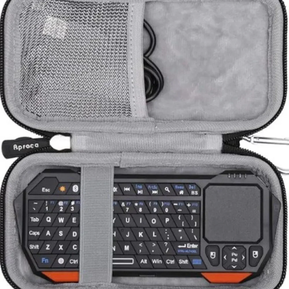 NEW HARD TRAVEL CASE GAMES, PHONE, KEYBOARD